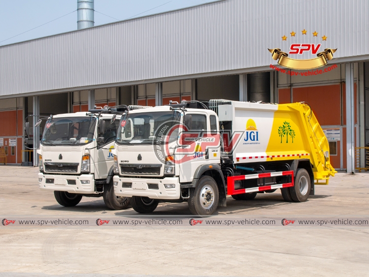 10 CBM Garbage Compactor Truck Sinotruk HOWO - LF 10 CBM Garbage Compactor Truck Sinotruk HOWO - LF
